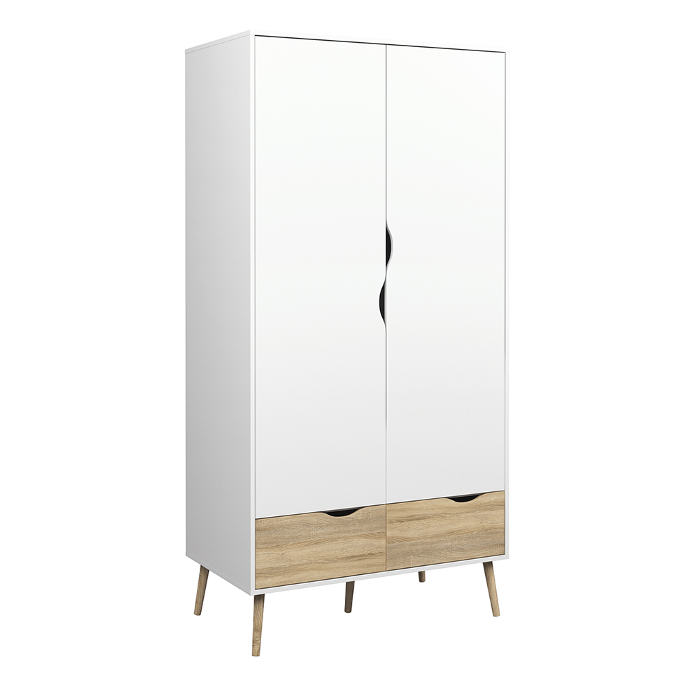 Nordic Two Door Wardrobe