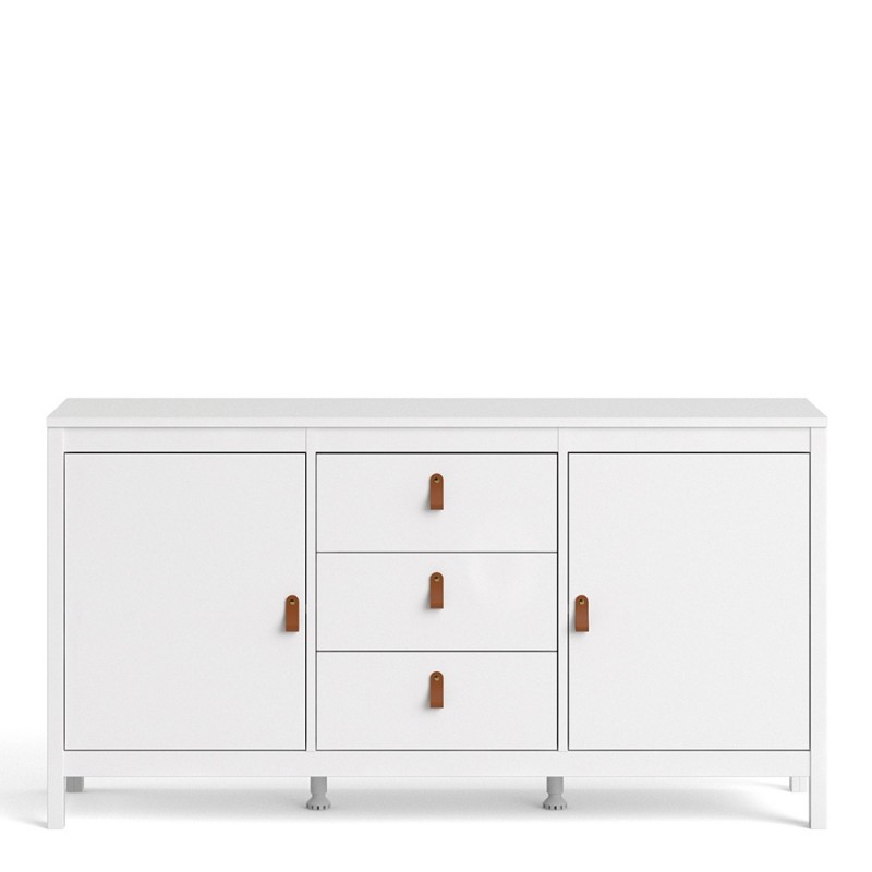 Loft white large sideboard - Image 2