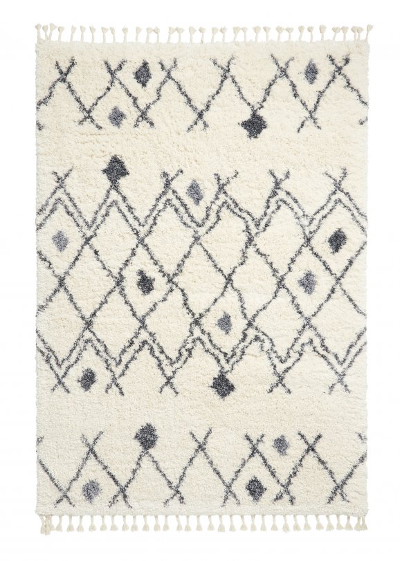 Aarhus ivory & grey boho rug - 3 sizes - Perfectly Lovely Interiors