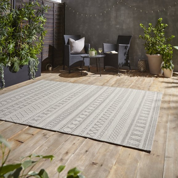 Porthmeor outdoor rug - Beige - Image 2