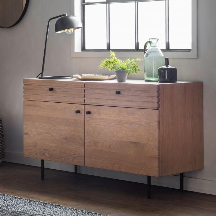 Stockholm 2 Drawer 2 Door Sideboard