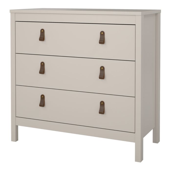 Loft Three drawer chest in Cashmere - Image 4