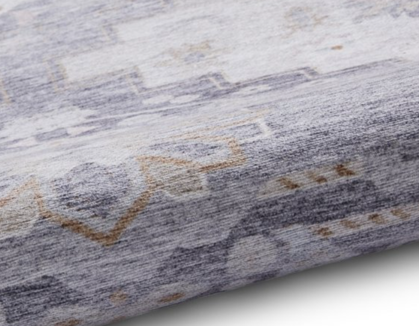 Topaz grey/beige traditional patterned rug - Image 7