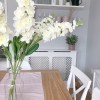 White tall faux 'Stocks' stem - Image 3