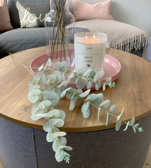 Tall stems of faux grey/green eucalyptus - Image 4