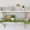 Long garland of faux eucalyptus - Image 2