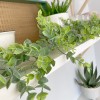 Long garland of faux eucalyptus - Image 3