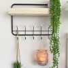 Scandi coat hooks with shelf - Image 3