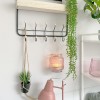 Scandi coat hooks with shelf - Image 2