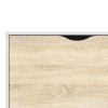 Nordic TV Unit - White & Oak - Image 3