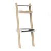 Nordic Ladder Desk - White & Oak