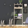 Nordic Ladder Desk - White & Oak - Image 2