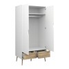Nordic Two Door Wardrobe - Image 3
