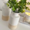 Medium two tone natural vase - Image 2