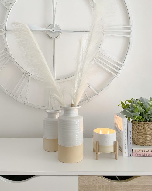 Large two tone natural vase - Image 3