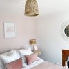 Scandi woven seagrass lampshade - Image 2