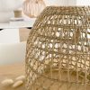 Scandi woven seagrass lampshade - Image 3