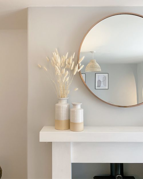Medium two tone natural vase - Image 3