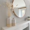 Large two tone natural vase
