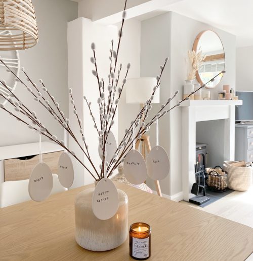 Large neutral ceramic vase - Image 4