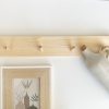 Scandi natural peg hooks