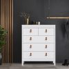 Loft 5 drawer chest - White - Image 2