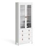 Loft display Cabinet - White