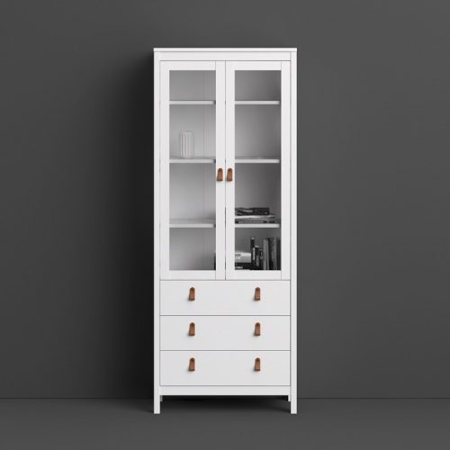 Loft display Cabinet - White - Image 3