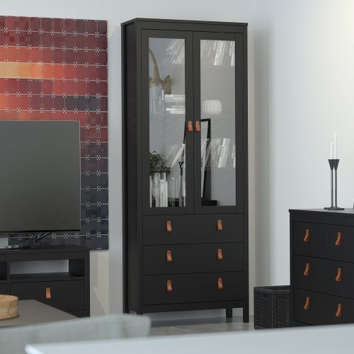 Loft display Cabinet - Black - Image 5