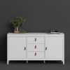 Loft white large sideboard - Image 3