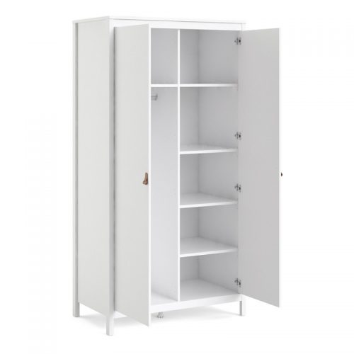 Loft two door wardrobe - White - Image 3