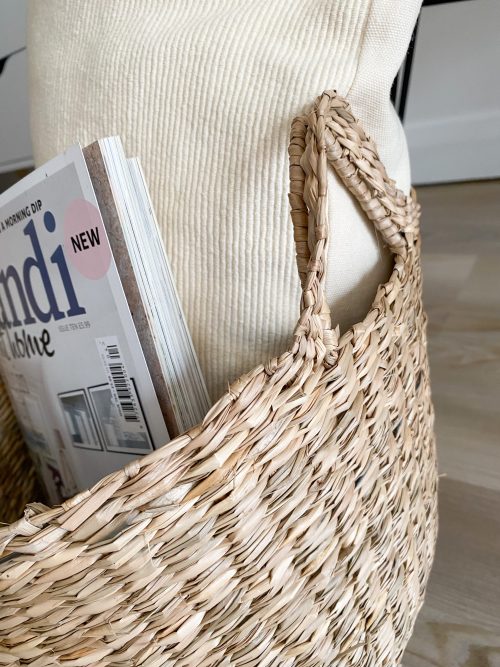 Seagrass handled basket - Image 3