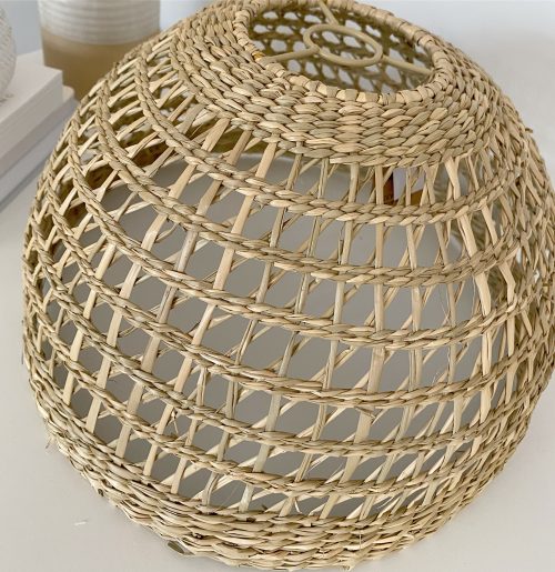 Round woven lampshade - Image 3