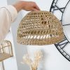 Round woven lampshade - Image 2