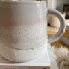 Tonal grey glazed mug - Image 2