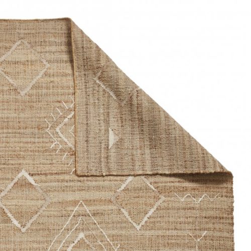 Jute rug with boho style pattern -2 size options - Image 3