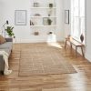 Jute rug with geometric pattern - 2 size options