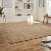Jute rug with geometric pattern - 2 size options - Image 2