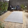 Porthmeor outdoor rug - Grey & Cream