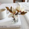 Faux magnolia in glass jar - Image 2