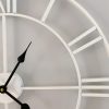 White skeleton wall clock - 2 sizes - Image 4