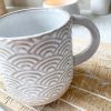 Waves stoneware mug - Image 2