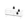 Fika TV unit - Jackson Hickory Oak & Matt White - Image 6