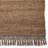 Jute rug with tassels - 2 sizes - Image 3