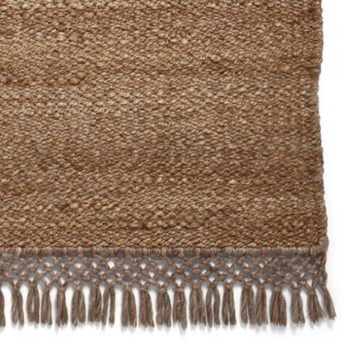 Jute rug with tassels - 2 sizes - Image 3