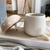 Ceramic lidded mushroom mug - Image 2