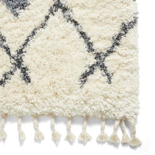 Aarhus ivory & grey boho rug - 3 sizes - Image 3