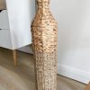 Very tall woven decorative vase - Image 2
