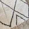 Berber diamond rug with tassels - Image 3