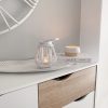 White lantern with handle - Image 3